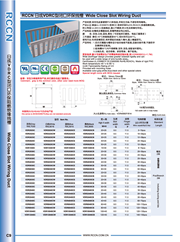 日成環保閉口線槽 VDRC