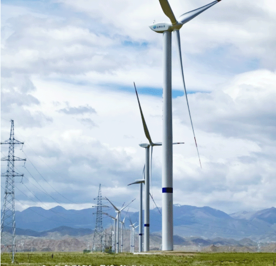 一路向西 零距離走近中國最大單體風電場！